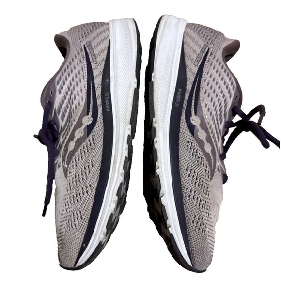 Saucony Purplish Brown Sneakers Size 8.5 - Picture 4 of 6